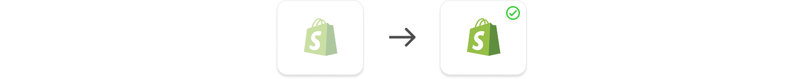 E-commerce integrations - 1-click Shopify integration