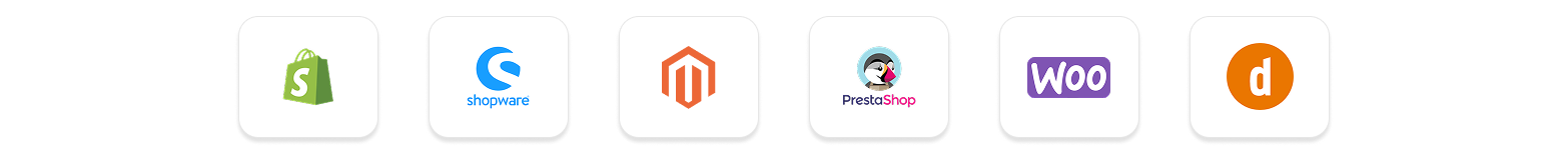 E-commerce integrations - And many more webshop platforms